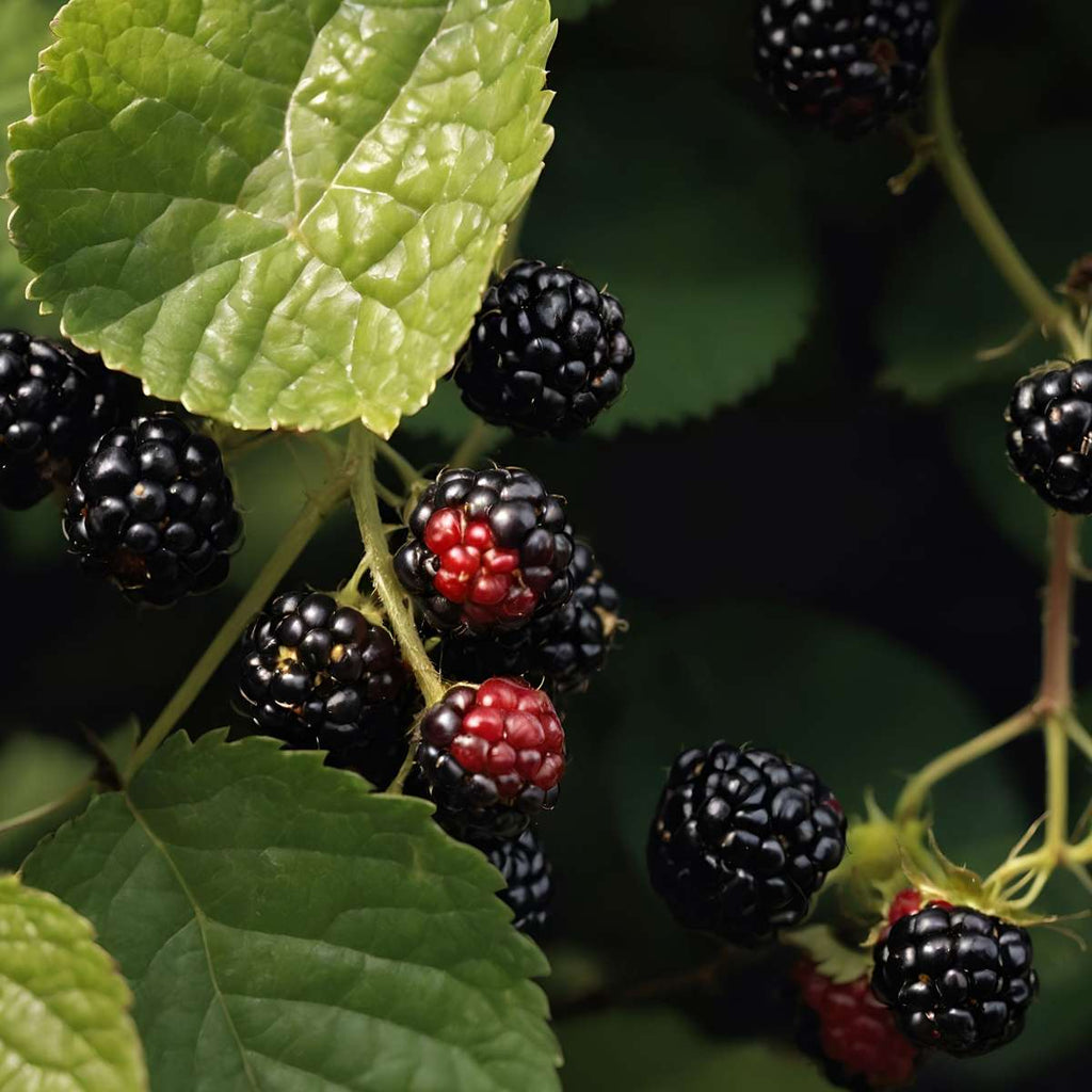 Blackberry plant - 2 pcs. - Rubus fruticosus 'Thornfree' - H50-60cm - ⌀15cm