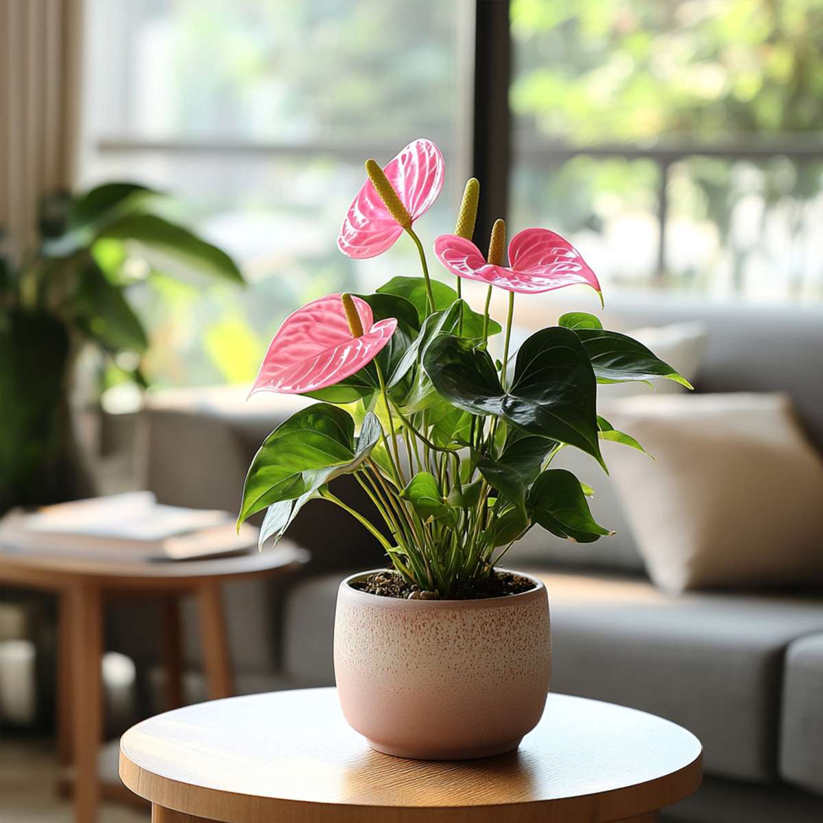 Laceleaf - Anthurium 'Sweet Dream' - Height 35-45cm - ø12cm