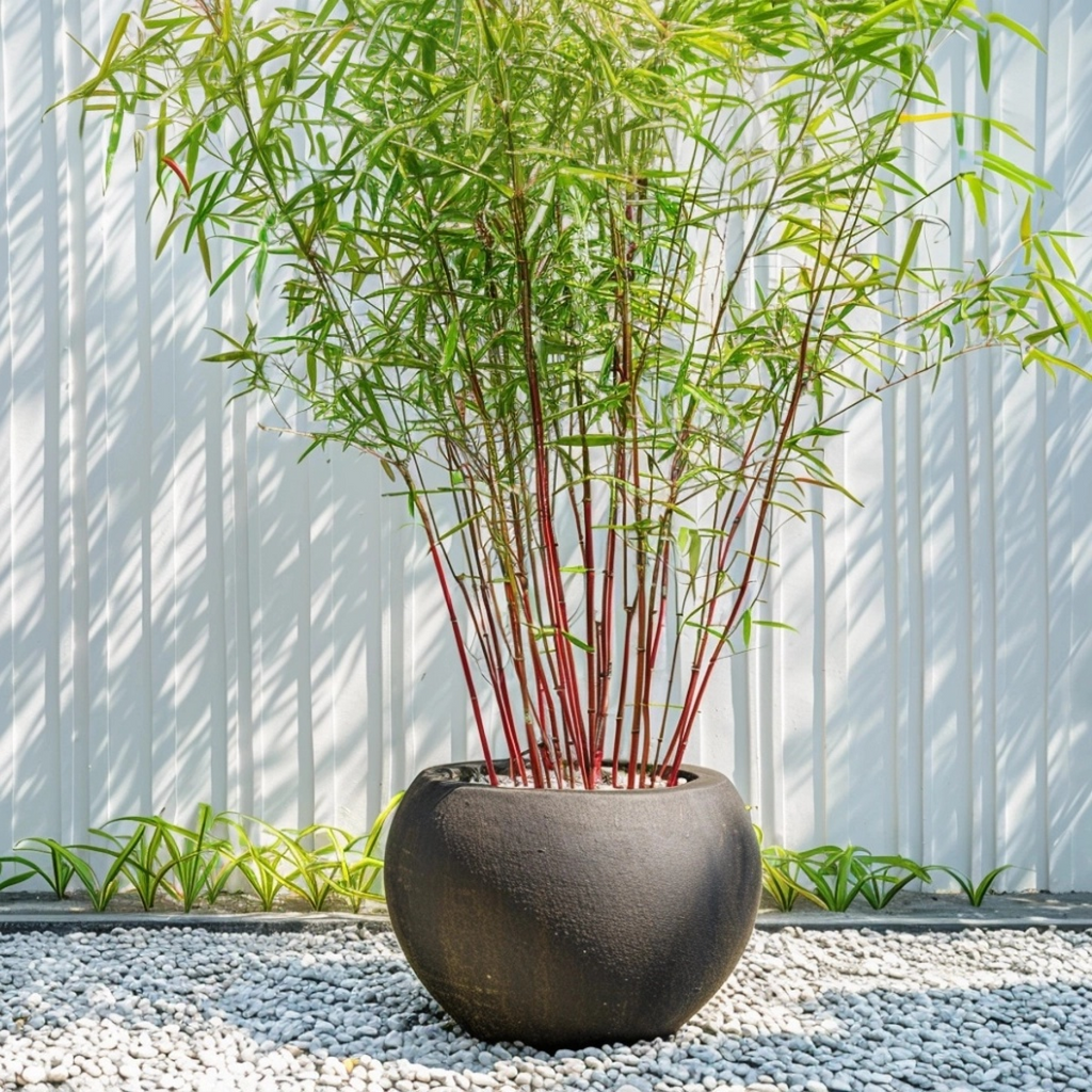 Umbrella Bamboo - 3 pcs. - Fargesia 'Asian Wonder' - Height 25-40cm - ⌀13cm