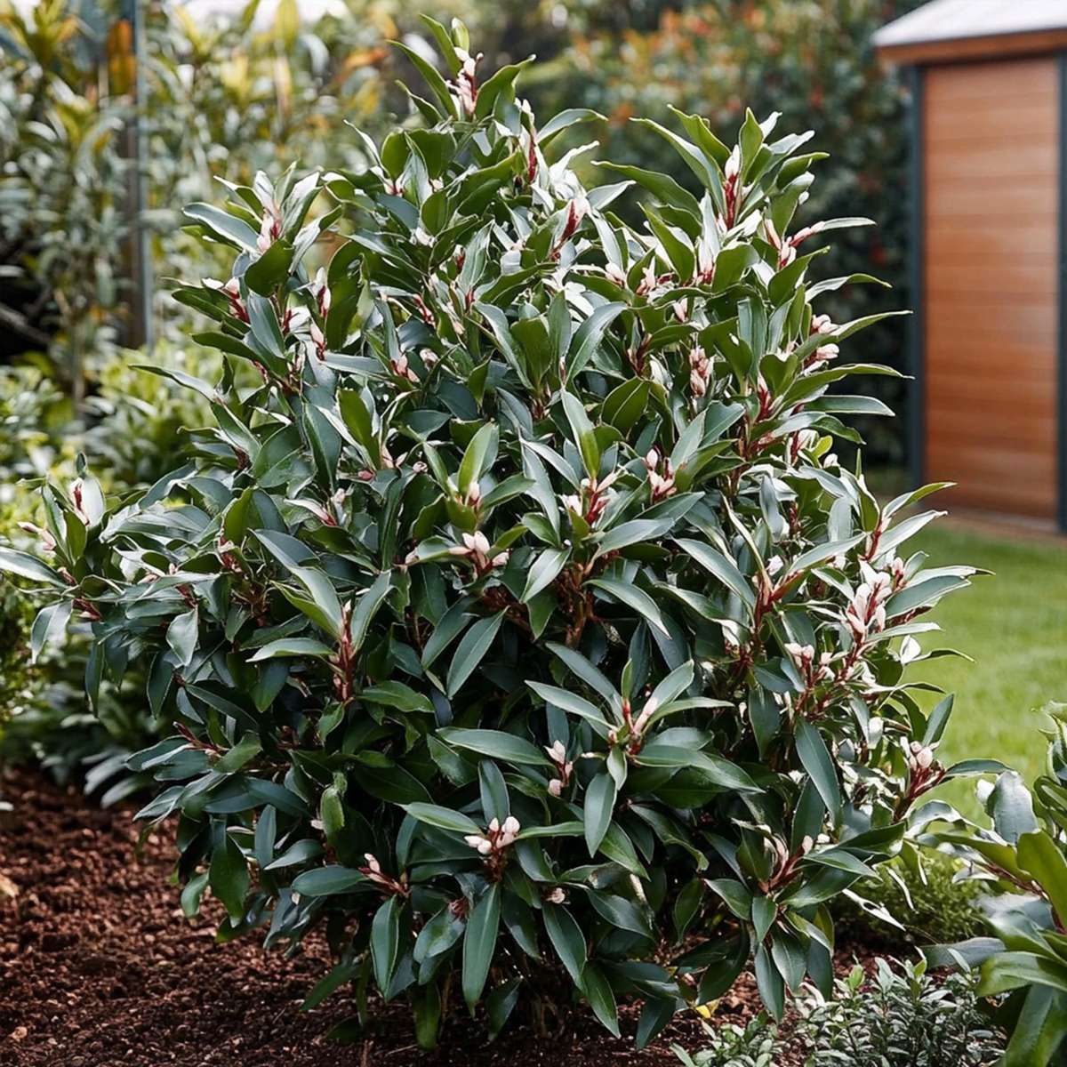 Sweet Box - 2 pcs. - Sarcococca 'Confusa' - Height 30-40cm - ⌀17cm