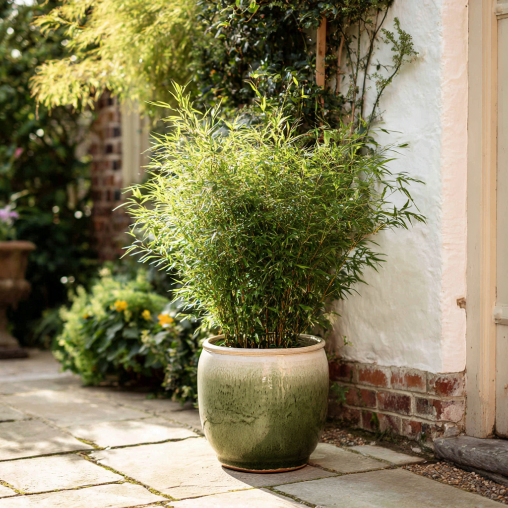 Chinese fountain bamboo - 12 pcs. - Fargesia nitida 'Gansu' - H50-70cm - ⌀17cm