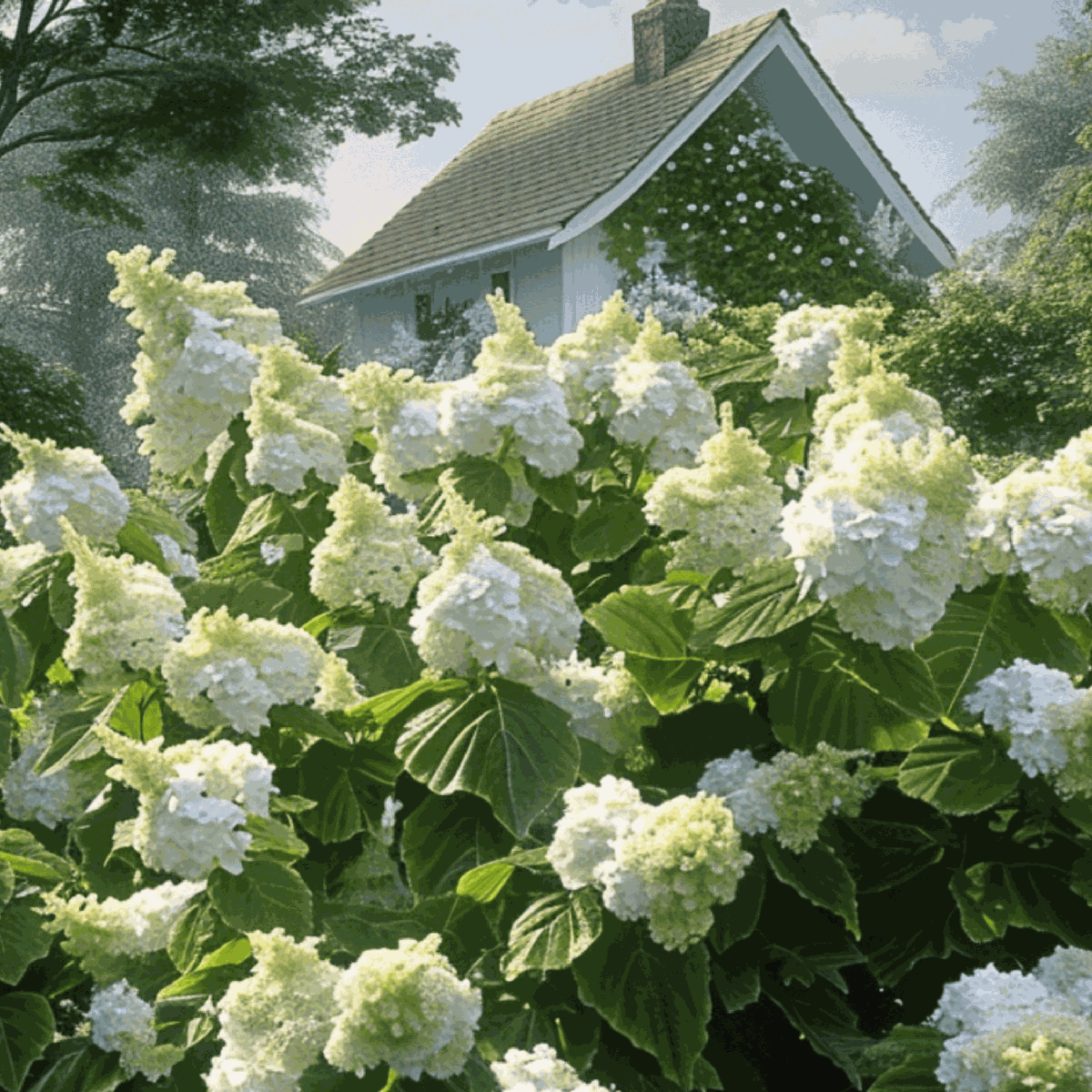 Hortensia - Hydrangea paniculata 'Ice Crystal' - Height 25-40cm - ⌀19cm