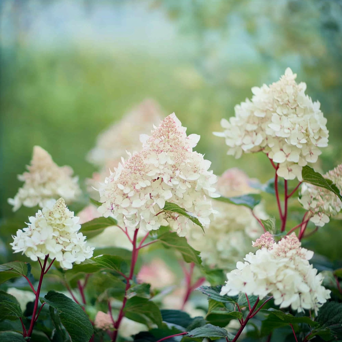 Hortensia - 2 pcs. - Hydrangea paniculata 'Early Harry' - Height 25-40cm - ⌀19cm