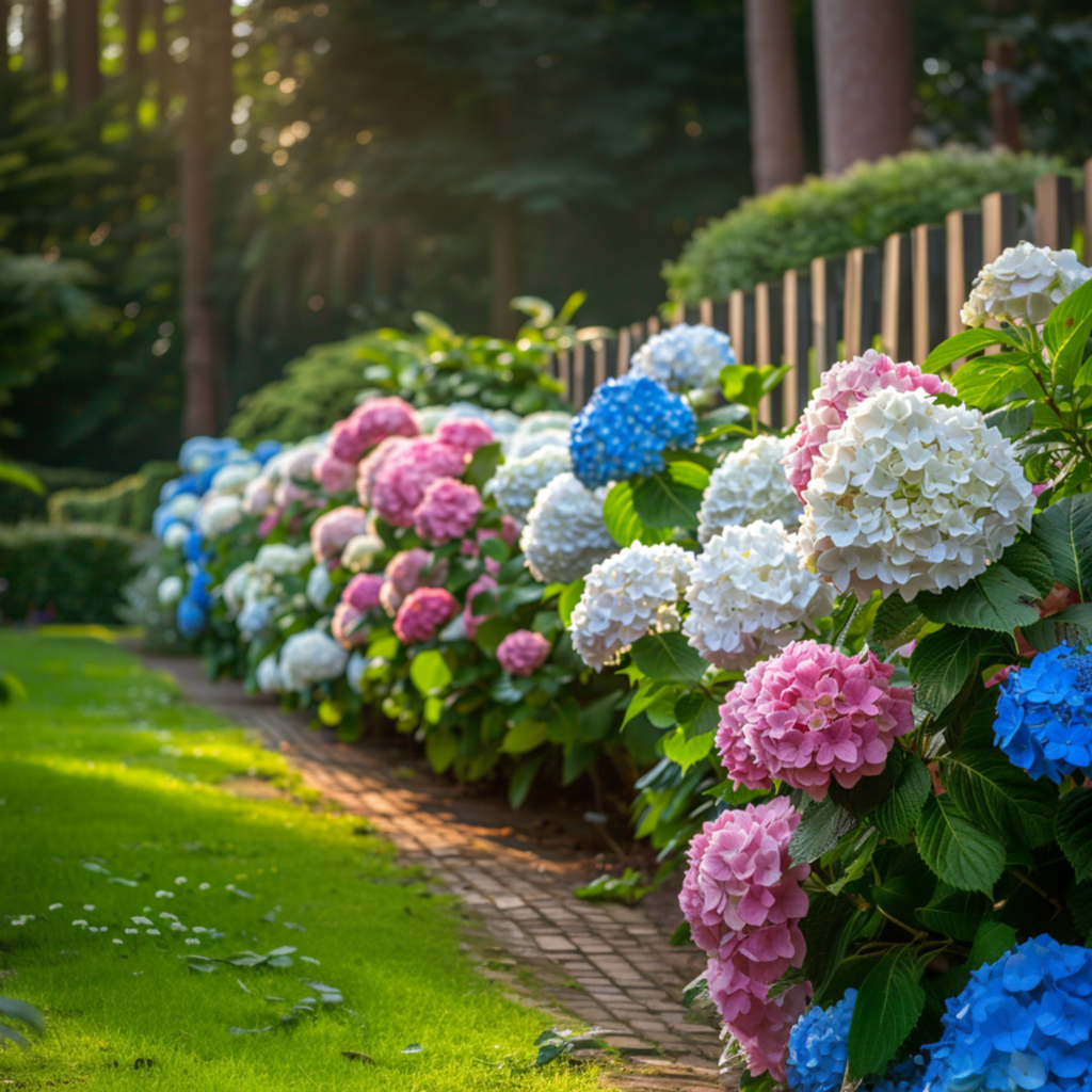 Hortensia - 3 pcs. - Hydrangea macrophylla - Height 25-40cm - ⌀9cm