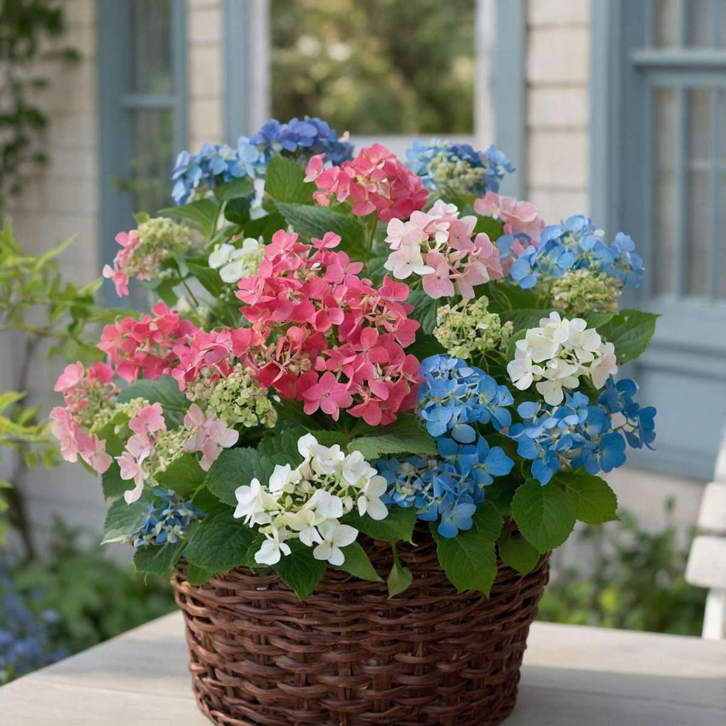 Hortensia - 3 pcs. - Hydrangea macrophylla - Height 25-40cm - ⌀9cm