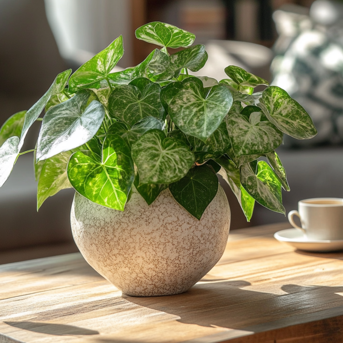 Arrowhead Plant Red Heart - Syngonium 'Pixie' - Height 25-40cm - ⌀12cm