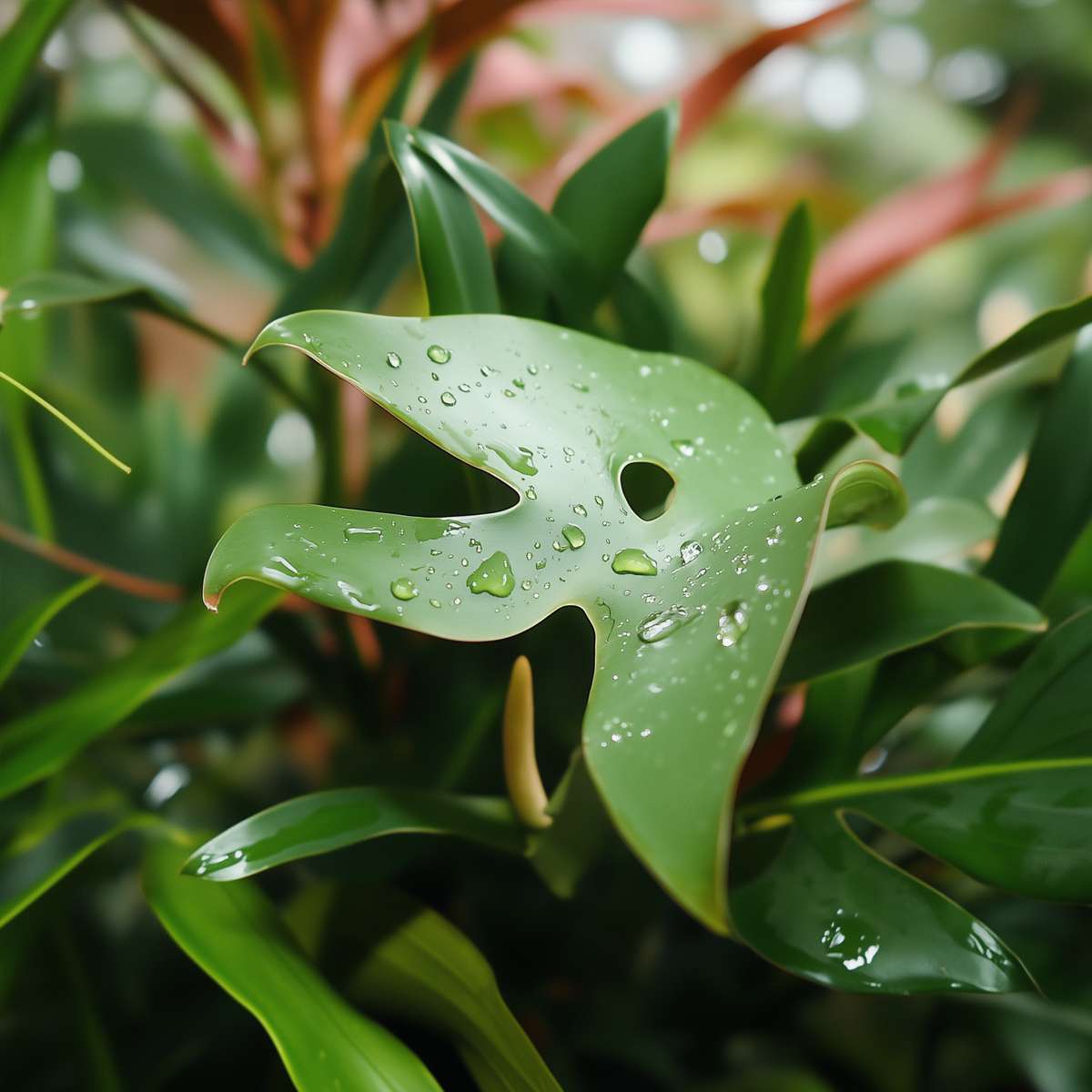 Monstera Minima - 2 pcs. - Rhaphidophora tetrasperma - Height 20-30cm - ⌀12cm