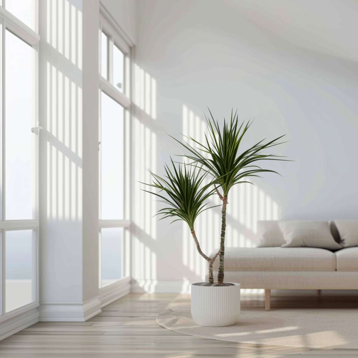 Madagascar Dragon Tree - 4 pcs. - Dracaena marginata - Height 70-80cm - ⌀17cm