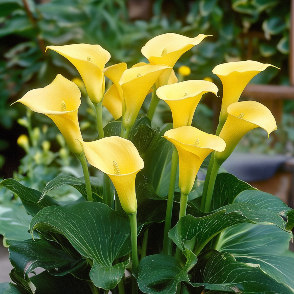 Calla 'Ruby' - Yellow - Height 30-40cm - ⌀12cm