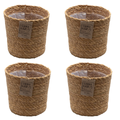 Basket 'Gaby Naturel' - Set of 4 - For plants with a pot size of 12 cm