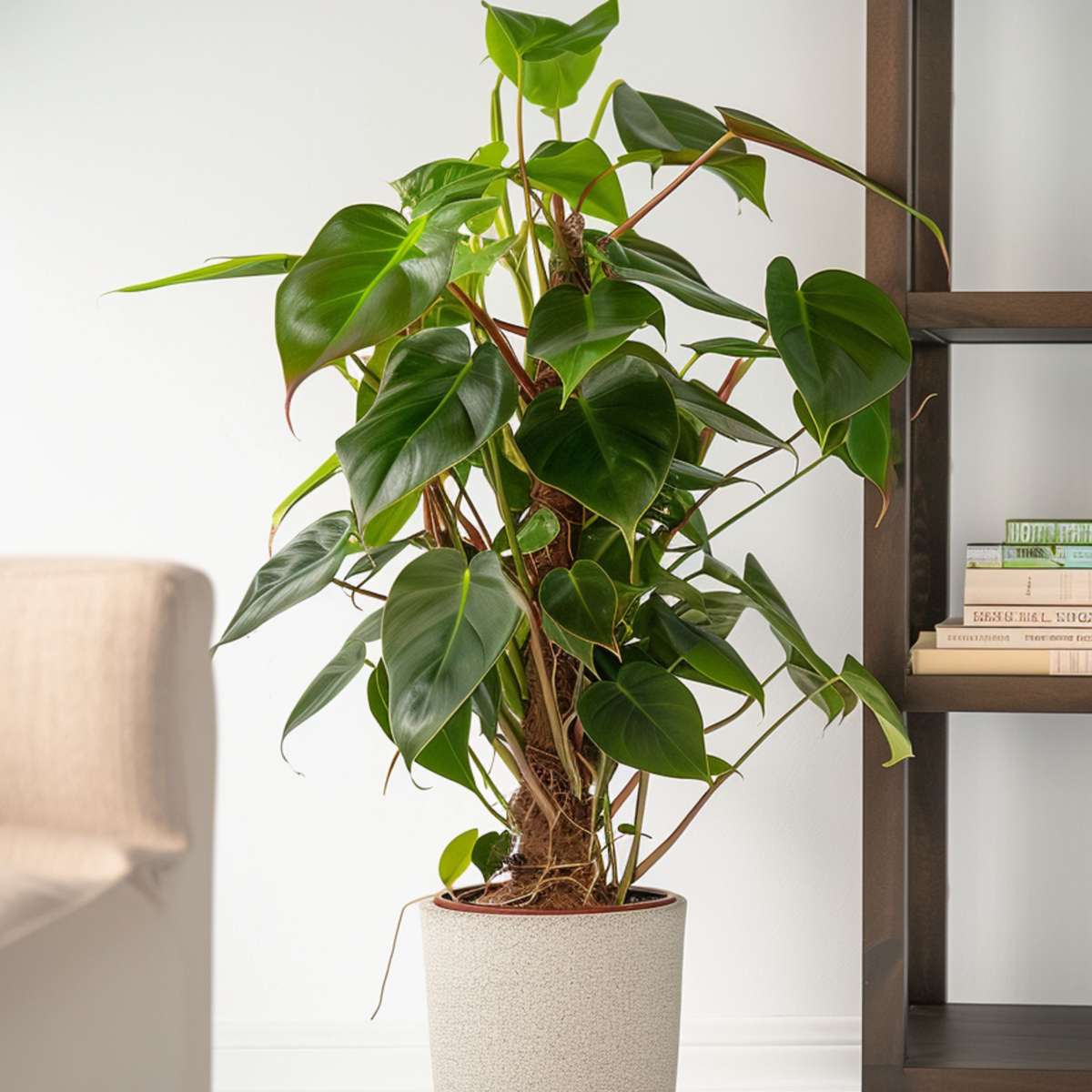 Sweetheart Plant - Philodendron Red Emerald Kratiste - Height 70-80cm - ⌀19cm