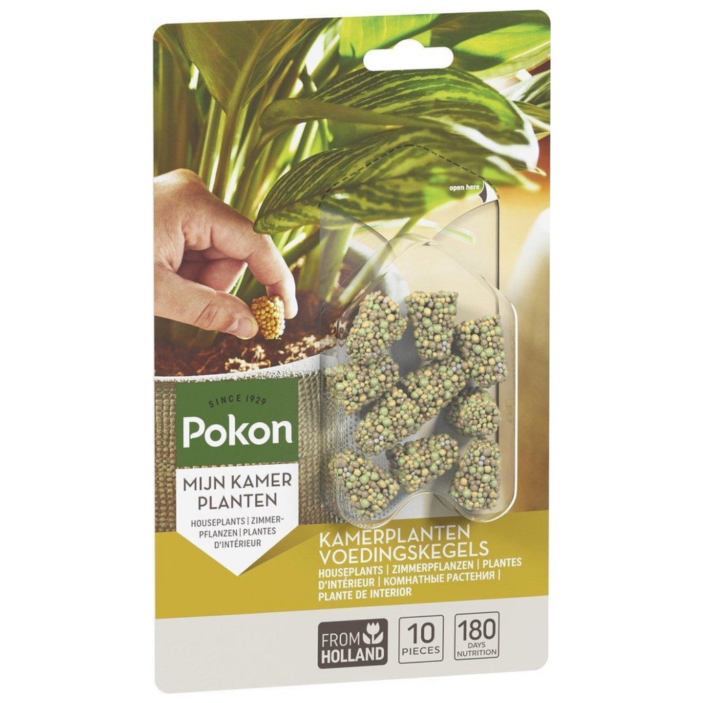 Pokon food cones houseplants - 10 pieces