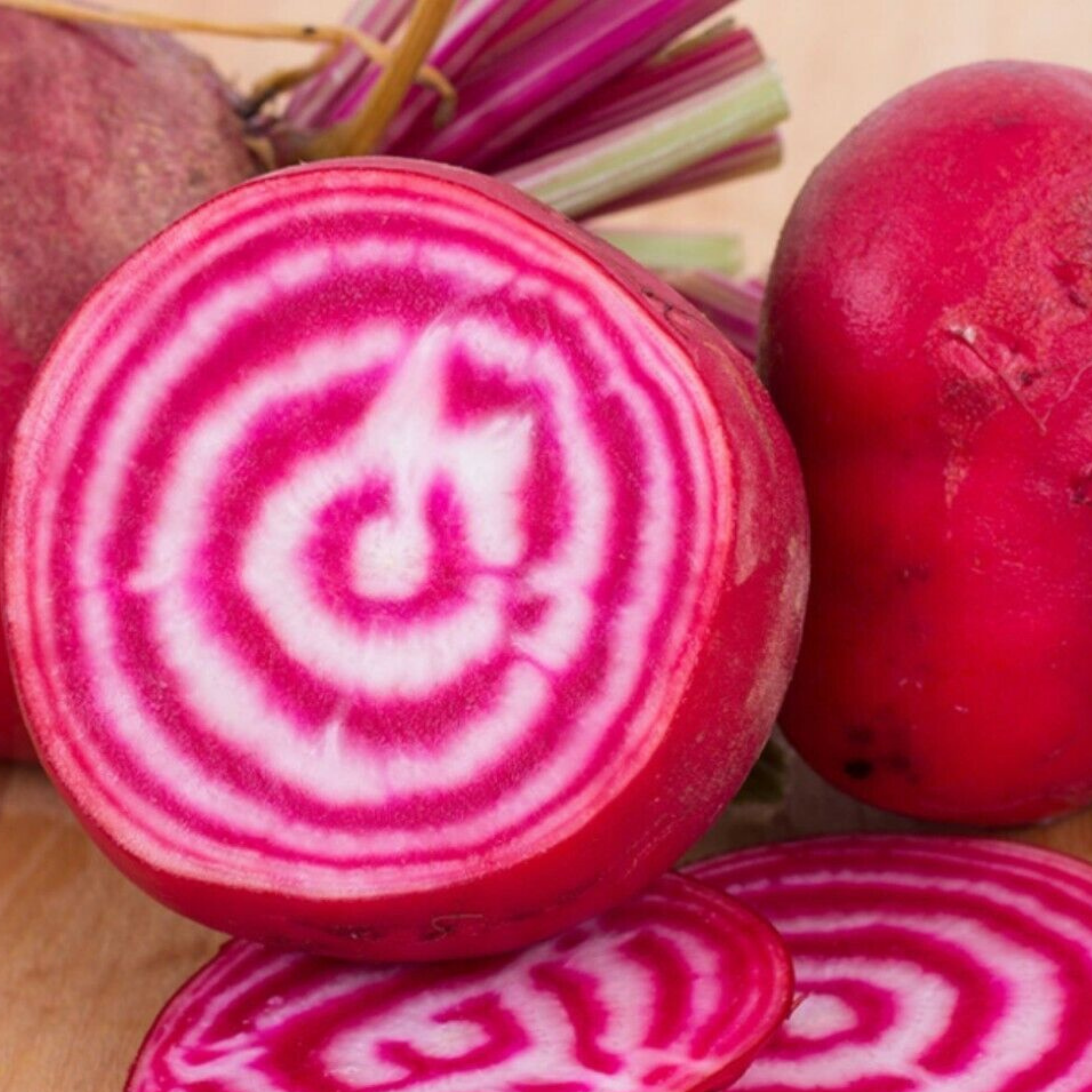 Beetroot Chioggia Seeds x 200 Seeds - Red and White Ringed Beetroot Seeds