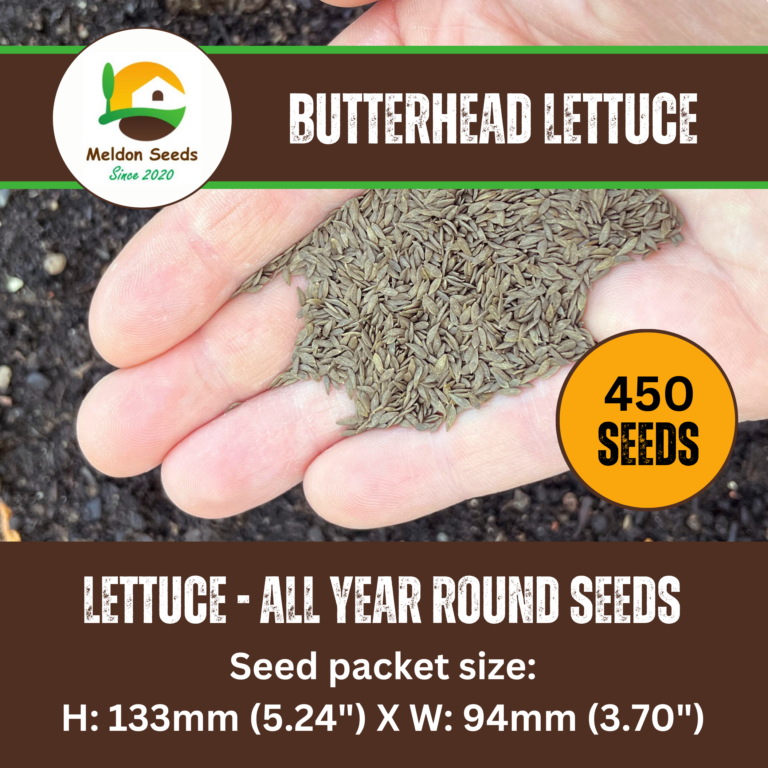Lettuce All Year Round 450 Seeds