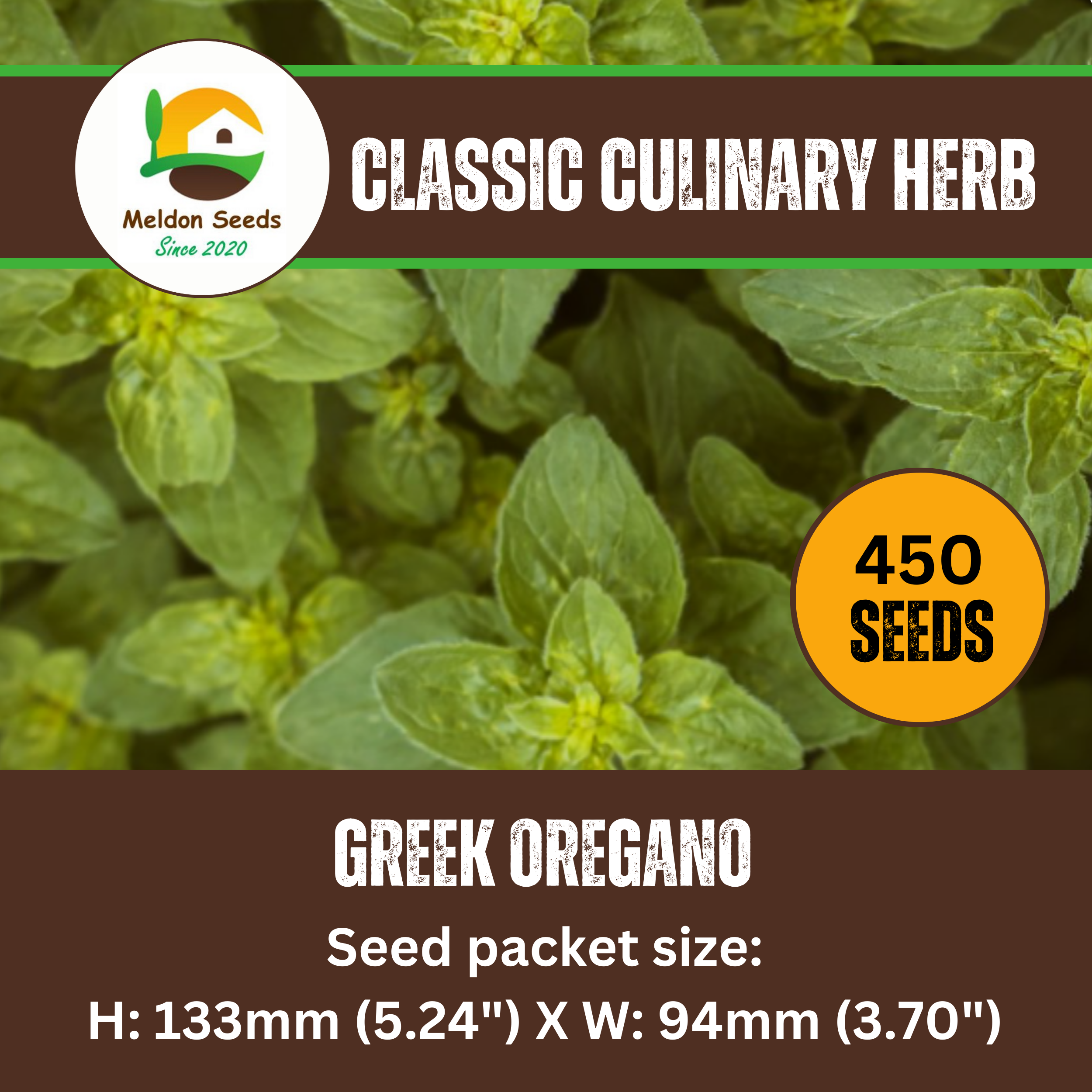 Oregano Greek 450 Seeds