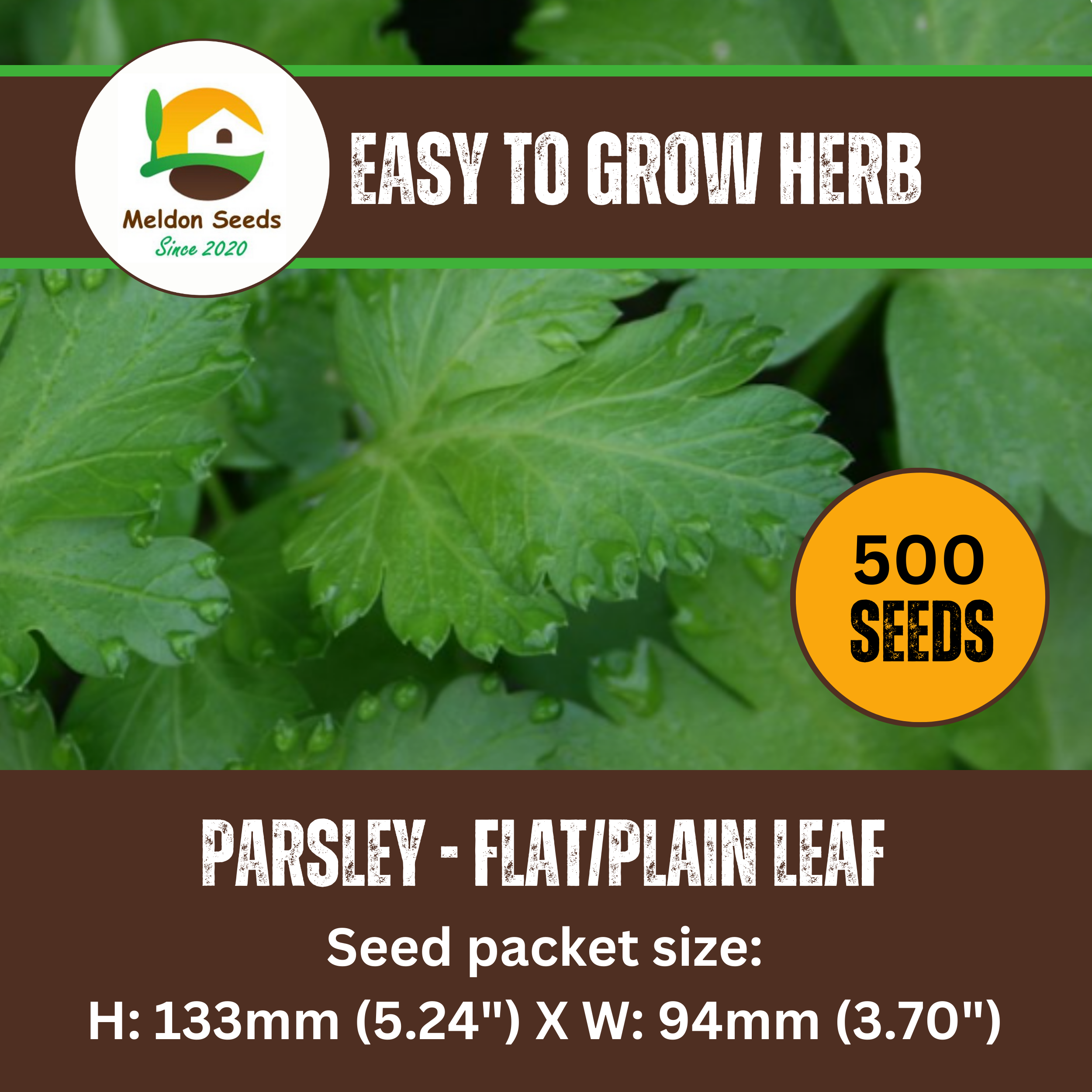 Parsley Plain/French 400 Seeds