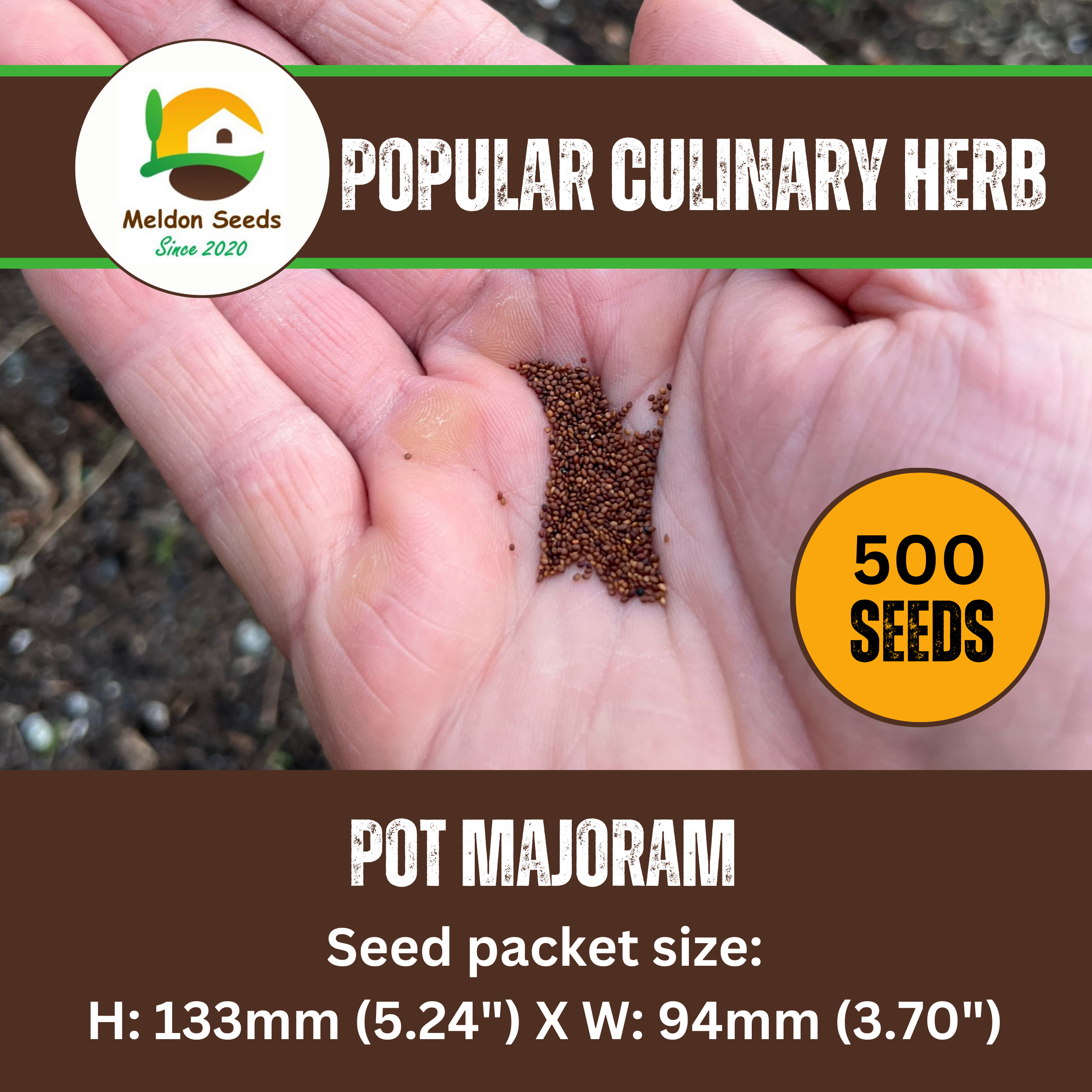 Marjoram Pot 500 Seeds