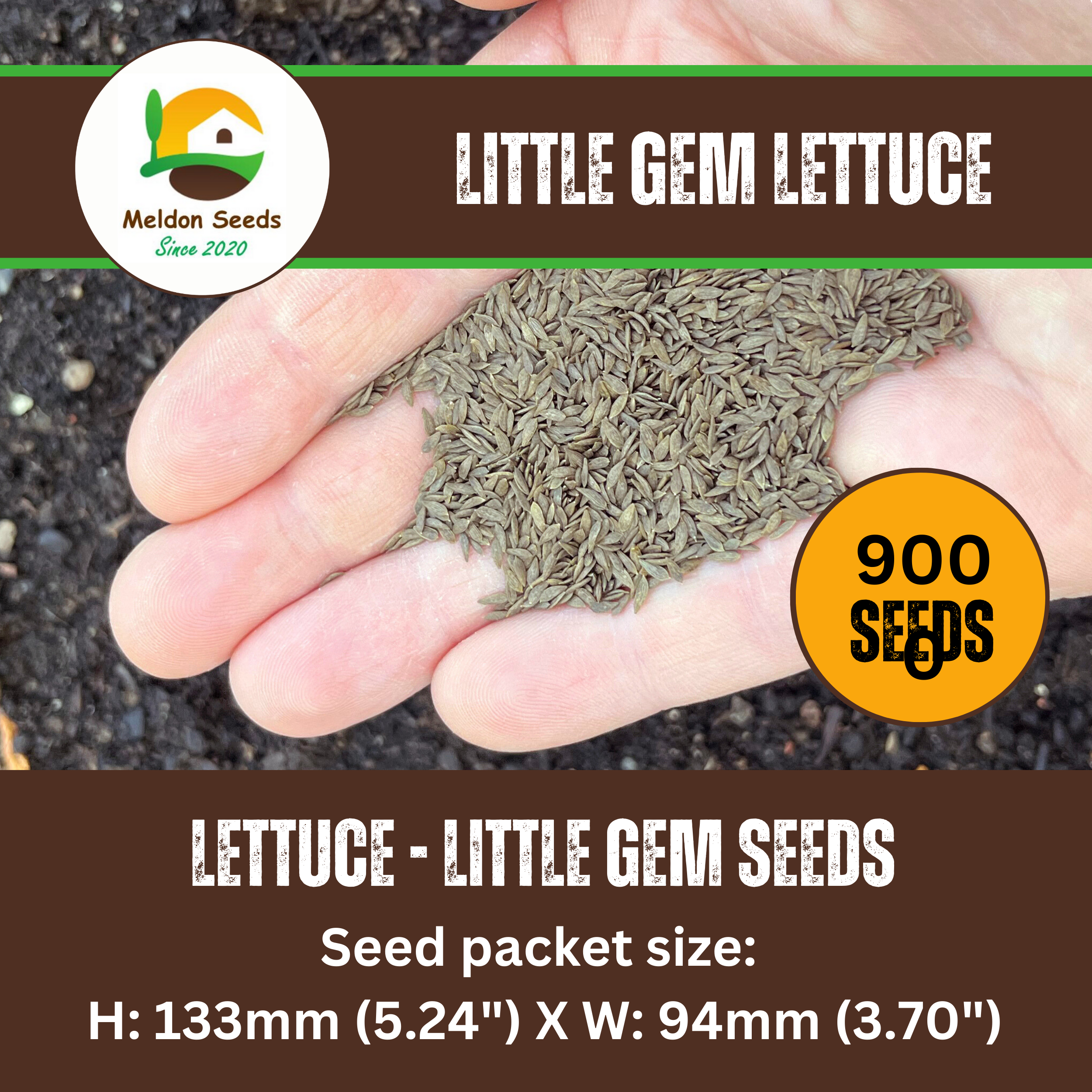 Lettuce Little Gem 500 Seeds