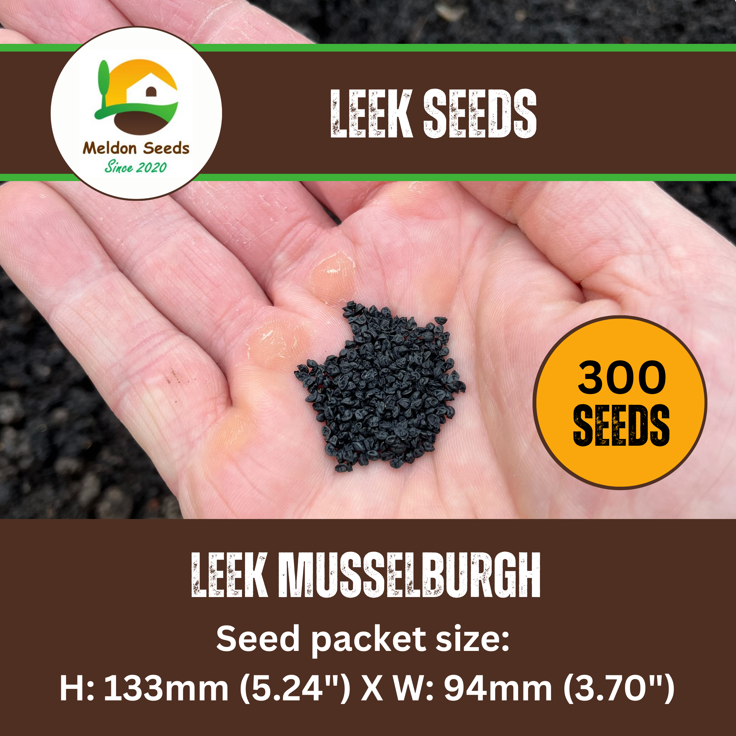 Leek Musselburgh 300 Seeds