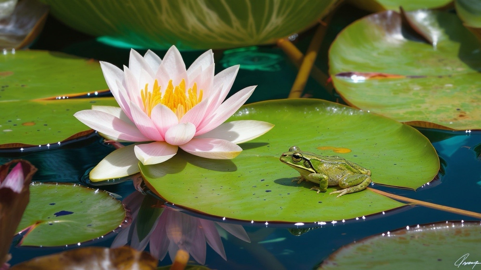Venusta water lily - pond plants - MW27