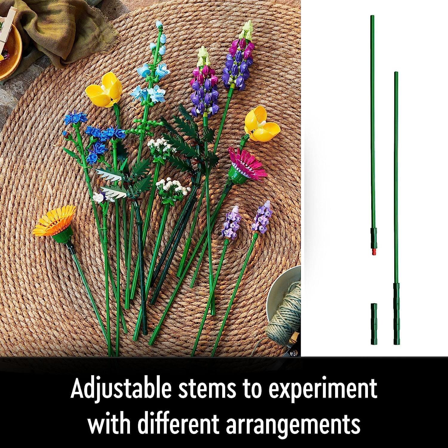 Lego Botanicals 10313 Wildflower Bouquet Set for Adults Ages 18 and Up