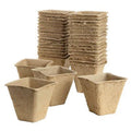 Gro-Sure Square Fibre Pots (6cm)