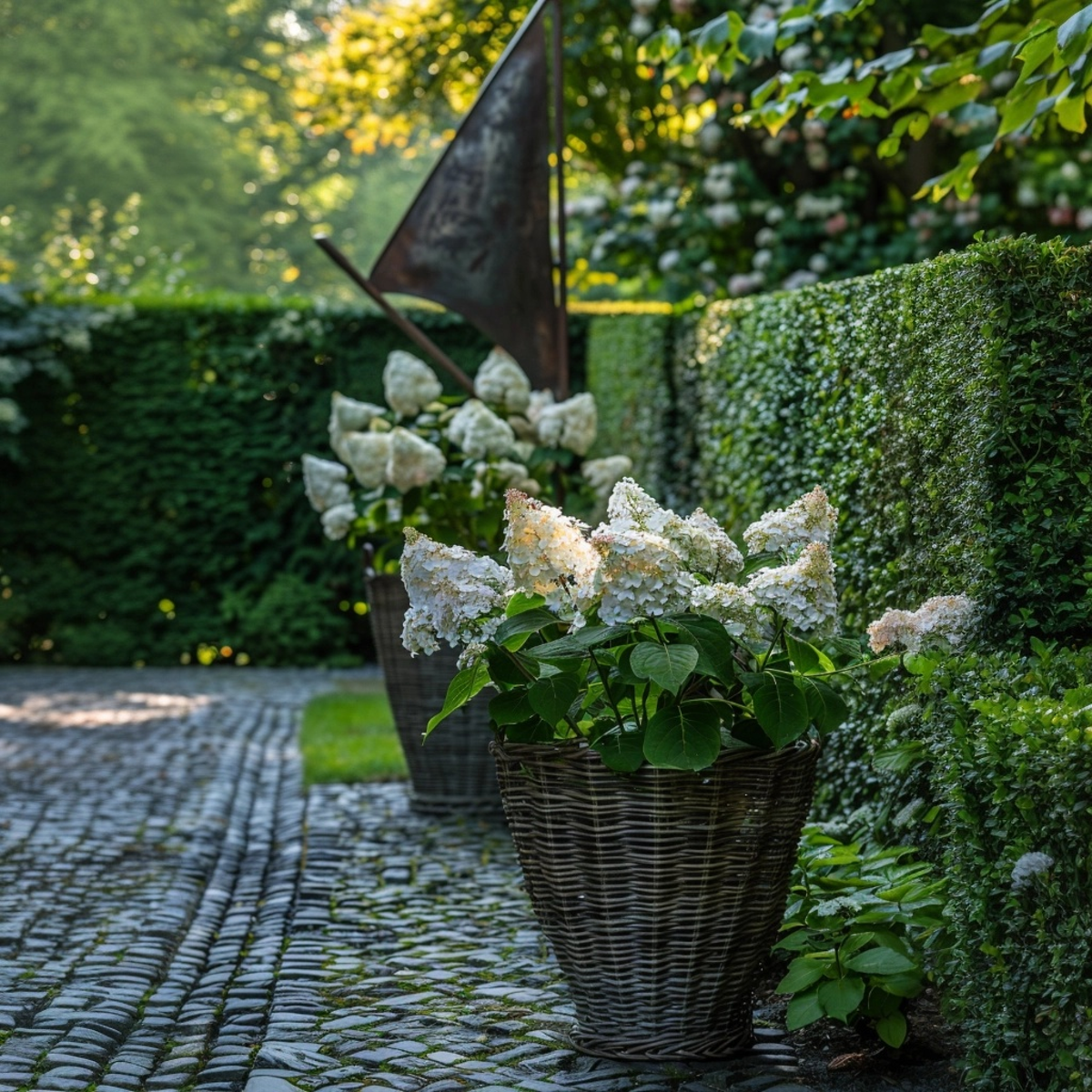Hortensia - 2 pcs. - Hydrangea paniculata 'Early Harry' - Height 25-40cm - ⌀19cm